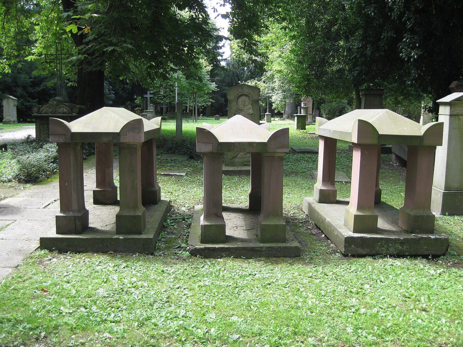 Grabdenkmal von Johann Heinrich Dannecker auf dem Hoppenlaufriedhof – Hoppenlaufriedhof