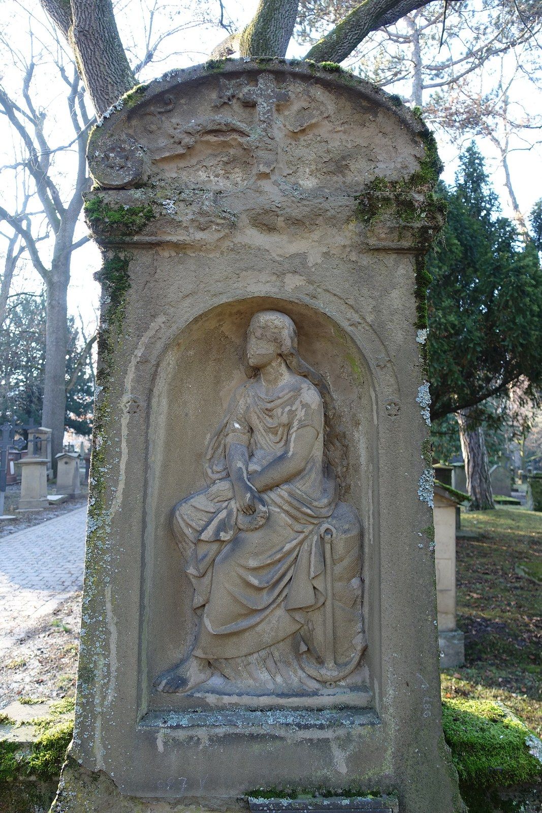 Grabdenkmal von Georg Cappeller auf dem Hoppenlaufriedhof – Hoppenlaufriedhof